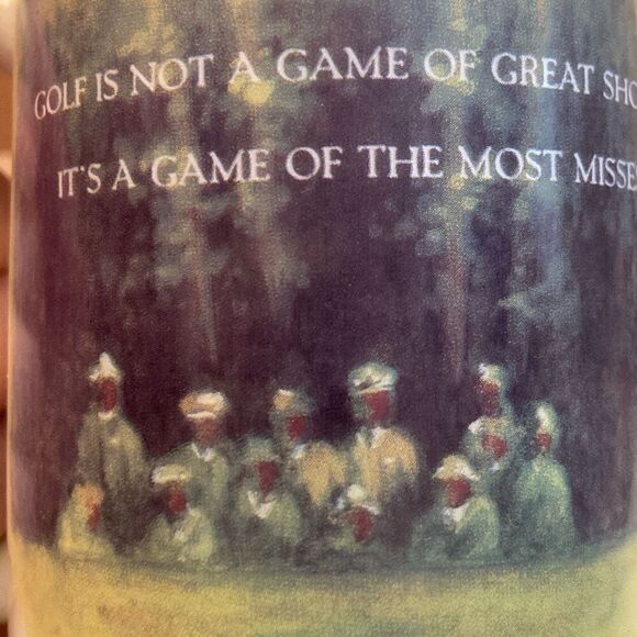 Vintage Otagiri Japan Golf Golfing Old Fashioned Golfer Knickers Coffee Cup Mug - Picture 7 of 11